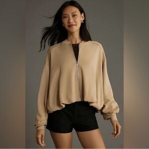 Anthropologie Pilcro bubble Bomber Jacket